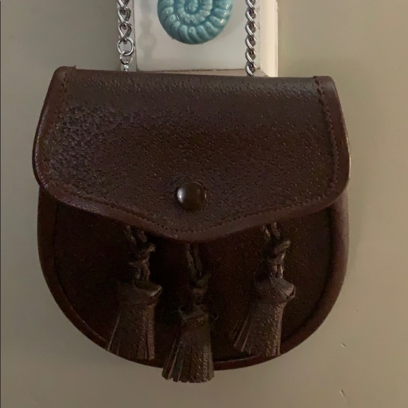 Pure Leather mini purse brown - Picture 2 of 8